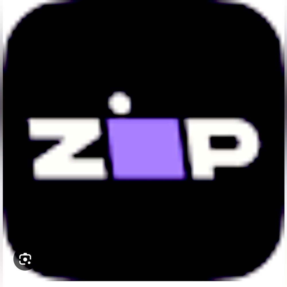 ZIP Black and Purple Logo